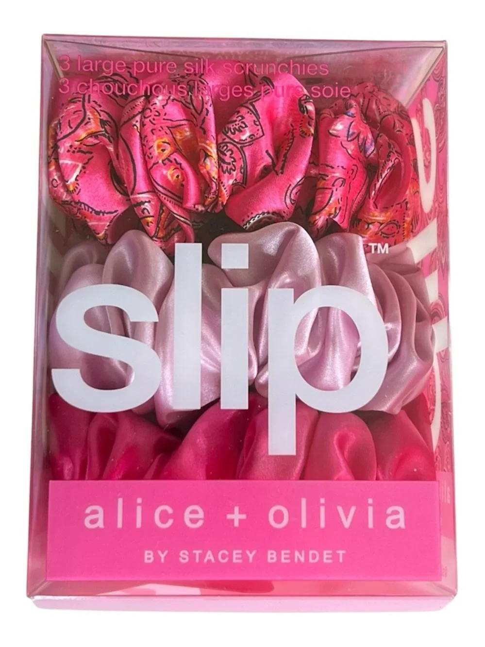 slip x Alice + Olivia | large scrunchie set